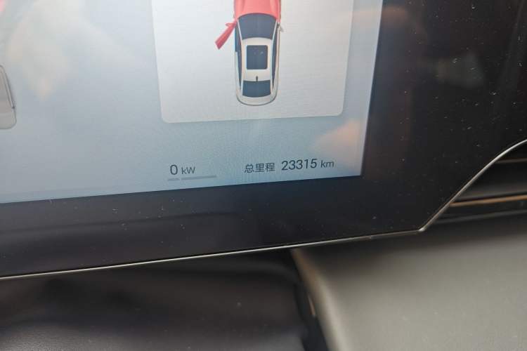 Used BYD Qin L 2025 EV 470KM Leading Edition Odometer Close Up
