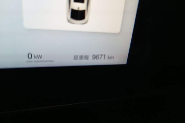 Used BYD Qin L 2025 DM-i Smart Drive 80KM Leading Model Odometer Close Up