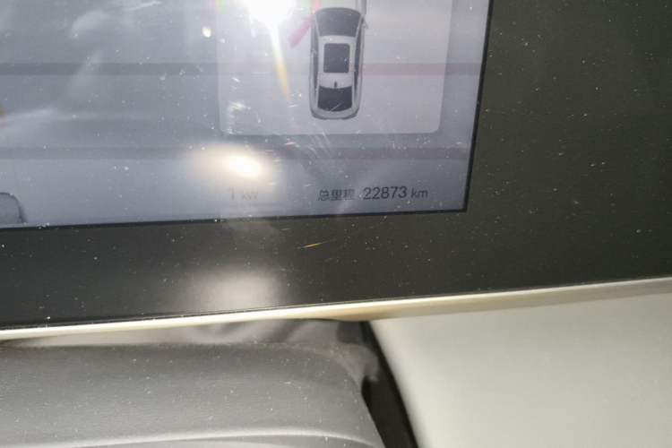 Used BYD Qin L 2025 DM-i Smart Drive 80KM Leading Model Odometer Close Up