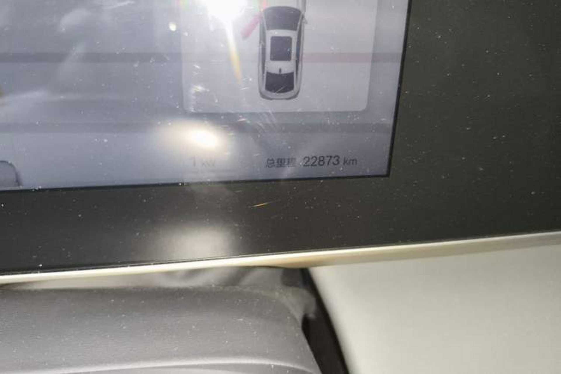 Used BYD Qin L 2025 DM-i Smart Drive 80KM Leading Model Odometer Close Up