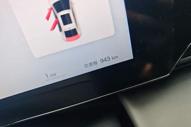 Used BYD Qin L 2025 EV 545KM Cloud Suspension Edition Odometer Close Up