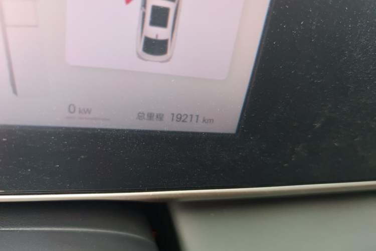 Used BYD Qin L 2025 DM-i Smart Drive 80KM Leading Model Odometer Close Up