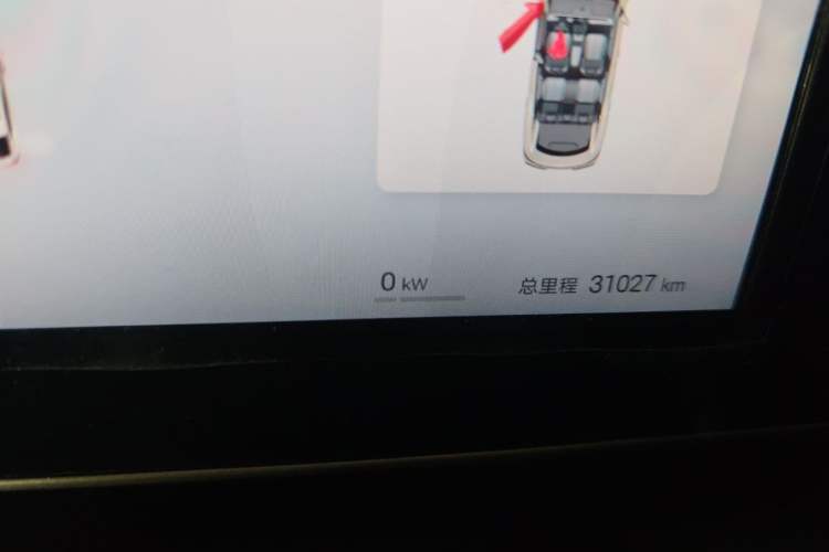 Used BYD Qin L 2025 DM-i Smart Drive 80KM Leading Model Odometer Close Up