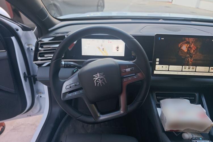 Used BYD Qin L 2025 DM-i Smart Drive 80KM Leading Model Steering Wheel
