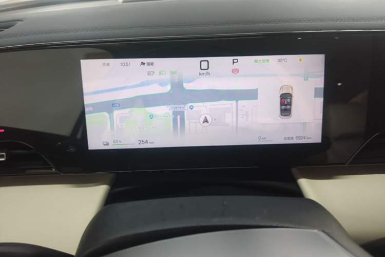 Used BYD Qin L 2025 EV 545KM Excellence Edition Instrument Cluster