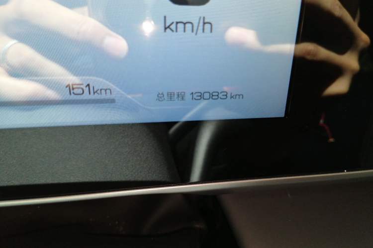 Used BYD Qin L 2026 DM-i 128KM Progressive Edition Odometer Close Up