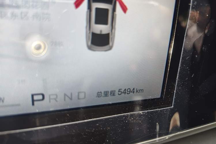 Used BYD Qin L 2026 Model DM-i 210KM Beyond Version Odometer Close Up