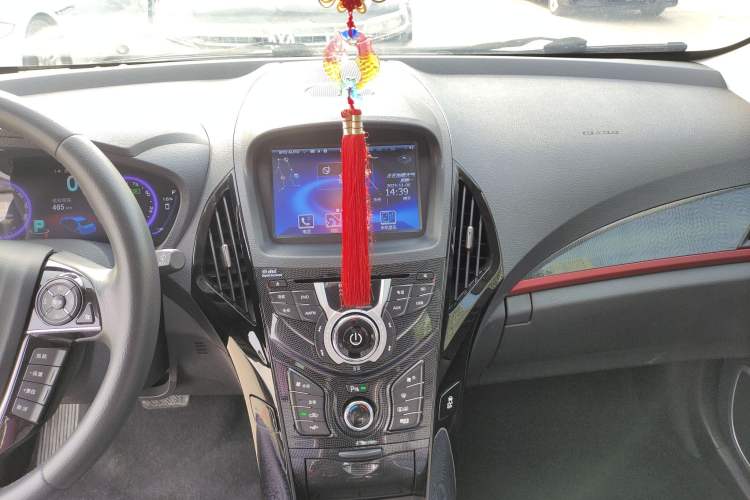 Used BYD Qin New Energy 2014 1.5T Cool Black Knight Flagship Model Audio And AC Panel
