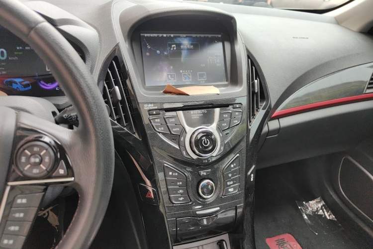 Used BYD Qin New Energy 2014 1.5T Cool Black Knight Flagship Model Audio And AC Panel