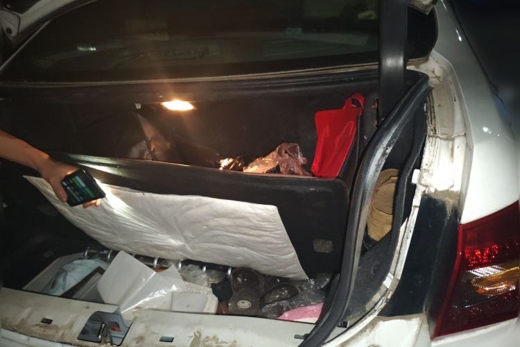 Used BYD Qin New Energy 2014 1.5T Flagship Model Trunk