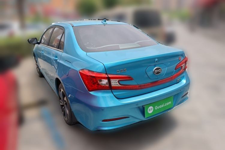Used BYD Qin New Energy 2015 1.5T Dual-Crown Flagship Plus Edition Rear Left 45 Deg