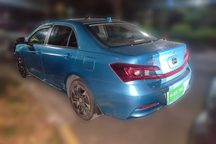 Used BYD Qin New Energy 2015 1.5T Dual-Crown Flagship Plus Edition Rear Left 45 Deg