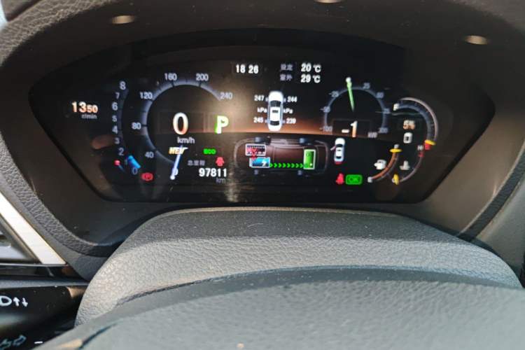 Used BYD Qin New Energy 2015 1.5T Dual-Crown Flagship Plus Edition Instrument Cluster