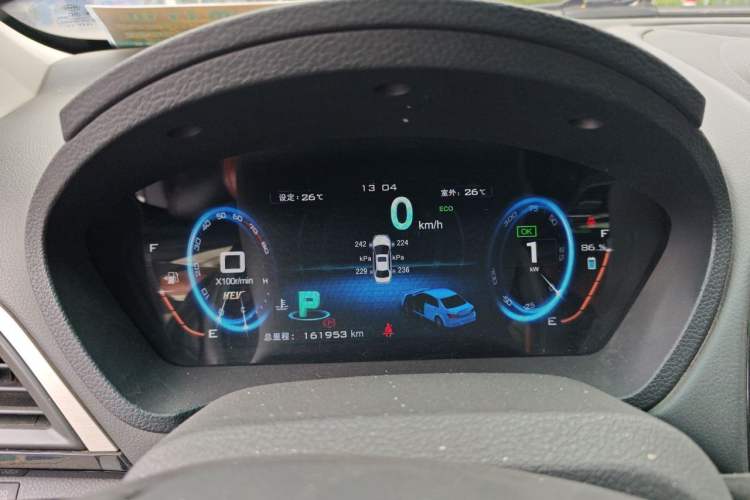 Used BYD Qin New Energy 2015 1.5T Dual-Crown Flagship Plus Edition Instrument Cluster