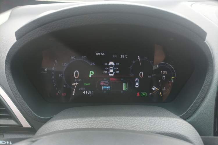 Used BYD Qin New Energy 2015 1.5T Dual-Crown Flagship Plus Edition Instrument Cluster