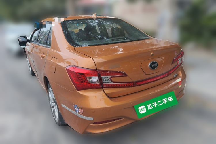 Used BYD Qin New Energy 2015 1.5T Dual-Crown Flagship Plus Edition Rear Left 45 Deg