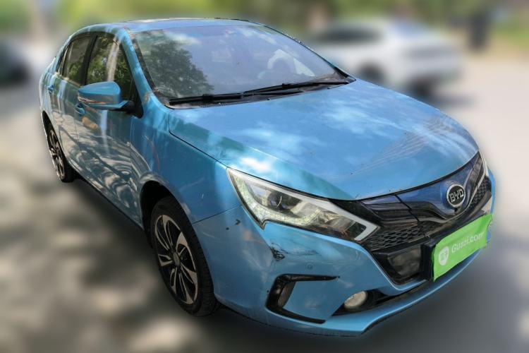 Used BYD Qin New Energy 2016 Qin EV300 Prestige Model Front Right 45 Deg