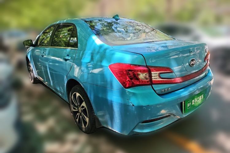 Used BYD Qin New Energy 2016 Qin EV300 Prestige Model Rear Left 45 Deg