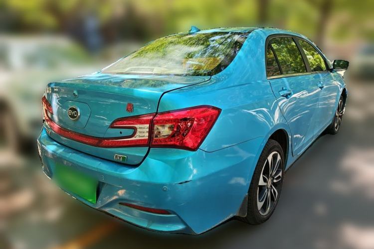 Used BYD Qin New Energy 2016 Qin EV300 Prestige Model Rear Right 45 Deg
