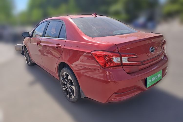 Used BYD Qin New Energy 2016 Qin EV300 Flagship Model Rear Left 45 Deg