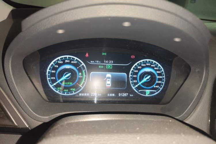 Used BYD Qin New Energy 2016 Qin EV300 Prestige Model Instrument Cluster