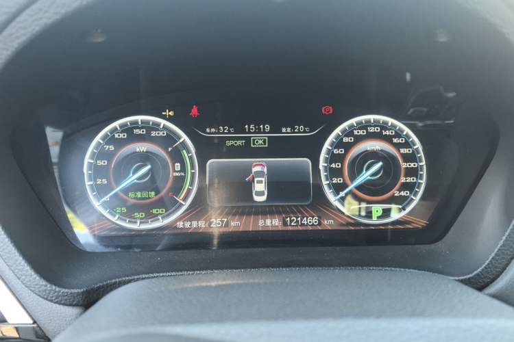 Used BYD Qin New Energy 2016 Qin EV300 Prestige Model Instrument Cluster