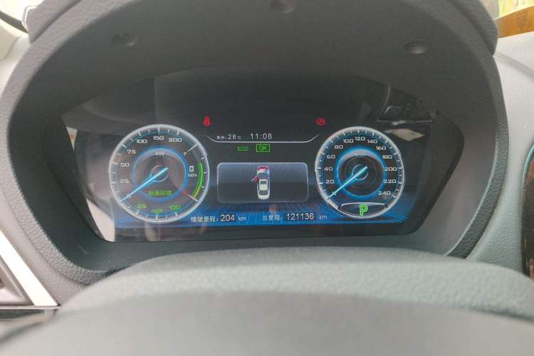 Used BYD Qin New Energy 2016 Qin EV300 Prestige Model Instrument Cluster