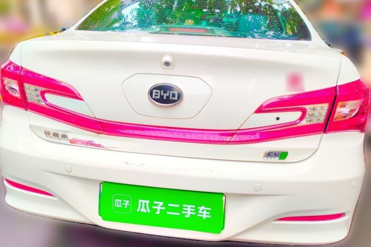 Used BYD Qin New Energy 2016 Qin EV300 Prestige Model Rear