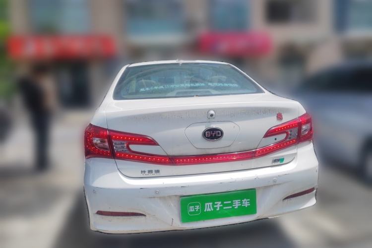 Used BYD Qin New Energy 2016 Qin EV300 Flagship Model Rear