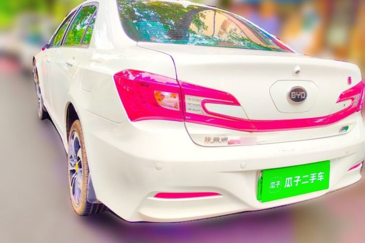 Used BYD Qin New Energy 2016 Qin EV300 Prestige Model Rear Left 45 Deg