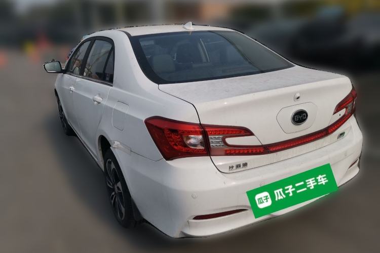 Used BYD Qin New Energy 2016 Qin EV300 Prestige Model Rear Left 45 Deg
