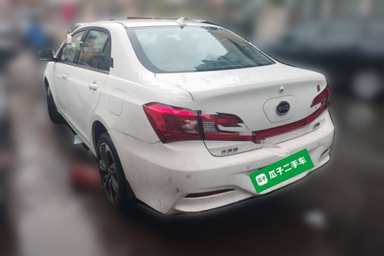 Used BYD Qin New Energy 2016 Qin EV300 Prestige Model Rear Left 45 Deg