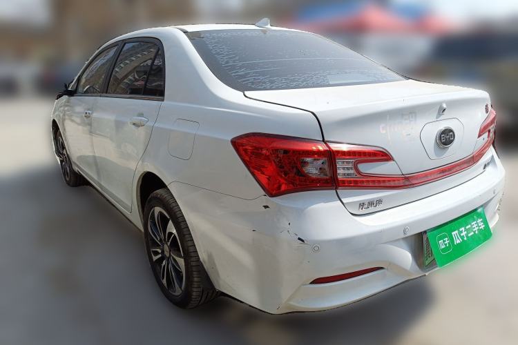 Used BYD Qin New Energy 2016 Qin EV300 Prestige Model Rear Left 45 Deg
