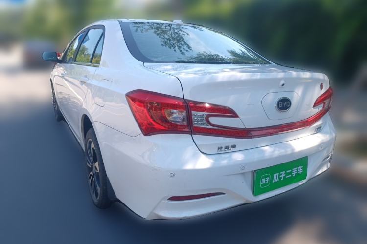Used BYD Qin New Energy 2016 Qin EV300 Prestige Model Rear Left 45 Deg