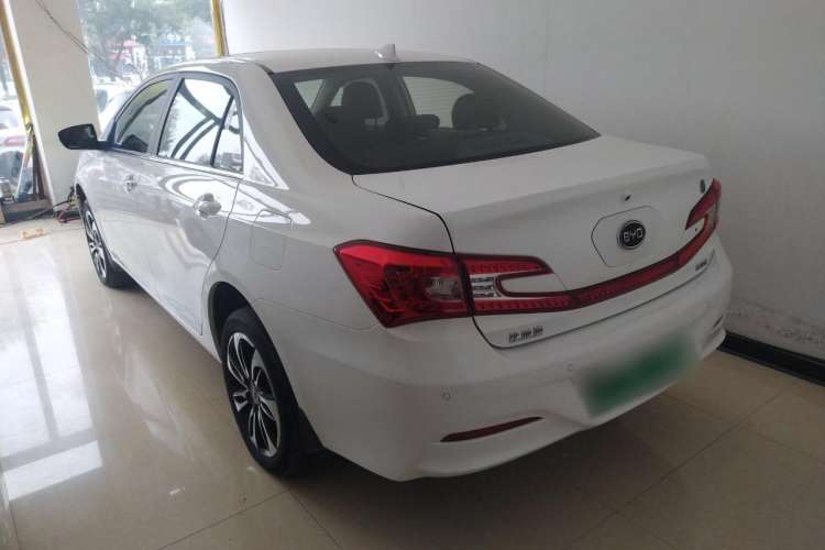 Used BYD Qin New Energy 2016 Qin EV300 Prestige Model Rear Left 45 Deg