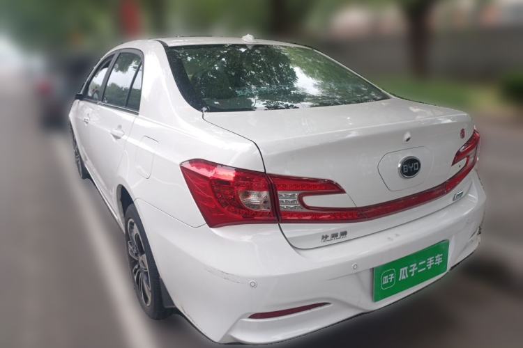 Used BYD Qin New Energy 2016 Qin EV300 Prestige Model Rear Left 45 Deg