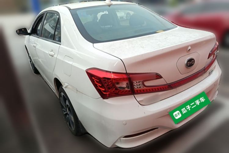 Used BYD Qin New Energy 2016 Qin EV300 Prestige Model Rear Left 45 Deg