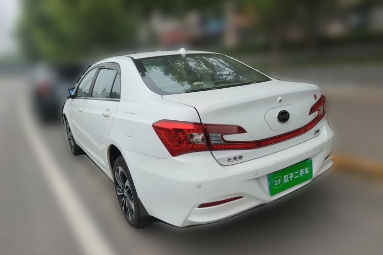 Used BYD Qin New Energy 2016 Qin EV300 Prestige Model Rear Left 45 Deg
