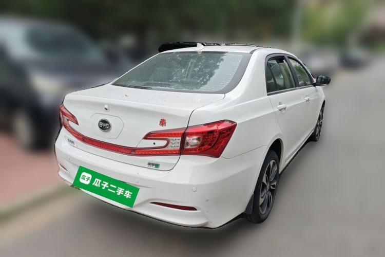 Used BYD Qin New Energy 2016 Qin EV300 Prestige Model Rear Right 45 Deg