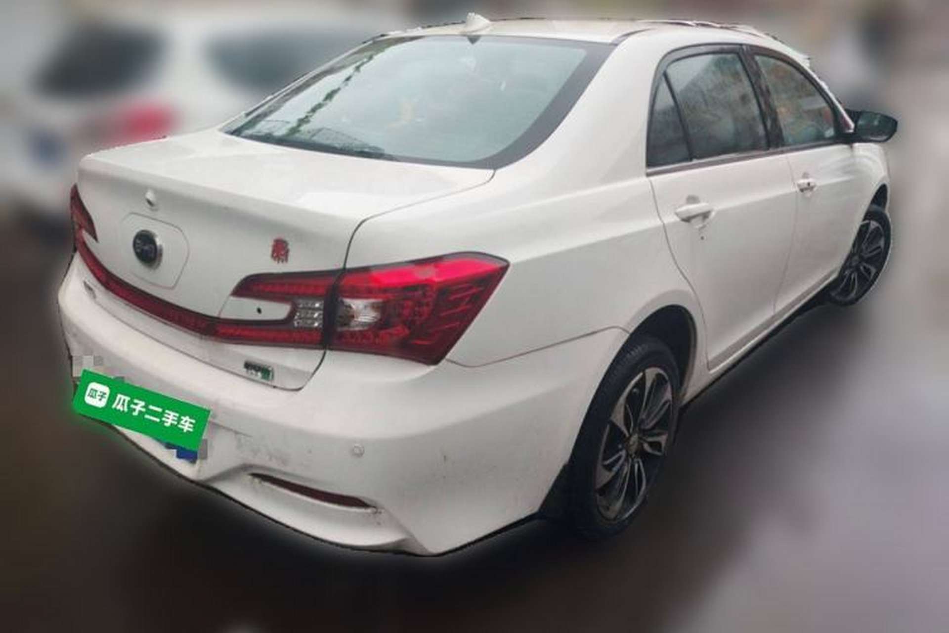 Used BYD Qin New Energy 2016 Qin EV300 Prestige Model Rear Right 45 Deg