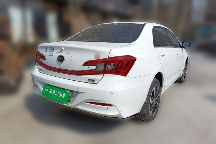 Used BYD Qin New Energy 2016 Qin EV300 Prestige Model Rear Right 45 Deg