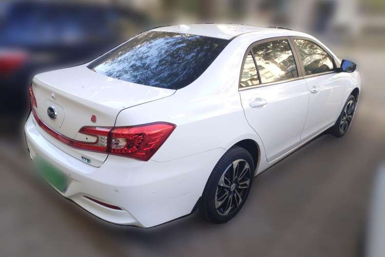 Used BYD Qin New Energy 2016 Qin EV300 Prestige Model Rear Right 45 Deg