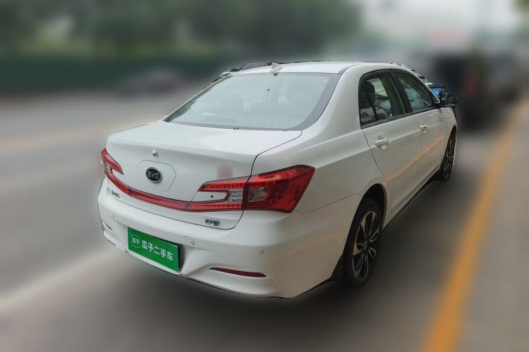 Used BYD Qin New Energy 2016 Qin EV300 Prestige Model Rear Right 45 Deg