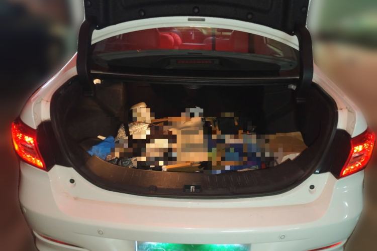 Used BYD Qin New Energy 2016 Qin EV300 Prestige Model Trunk