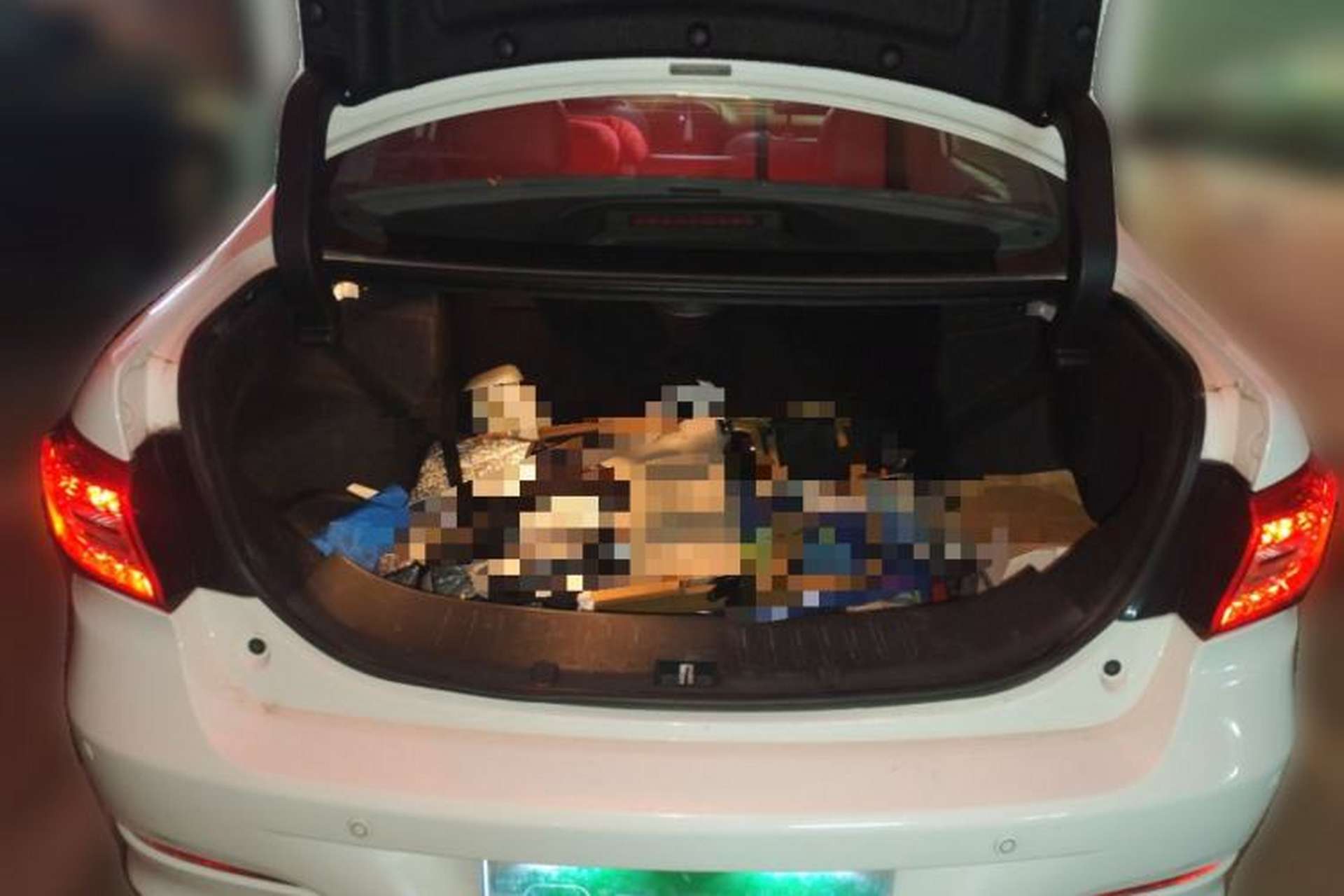 Used BYD Qin New Energy 2016 Qin EV300 Prestige Model Trunk