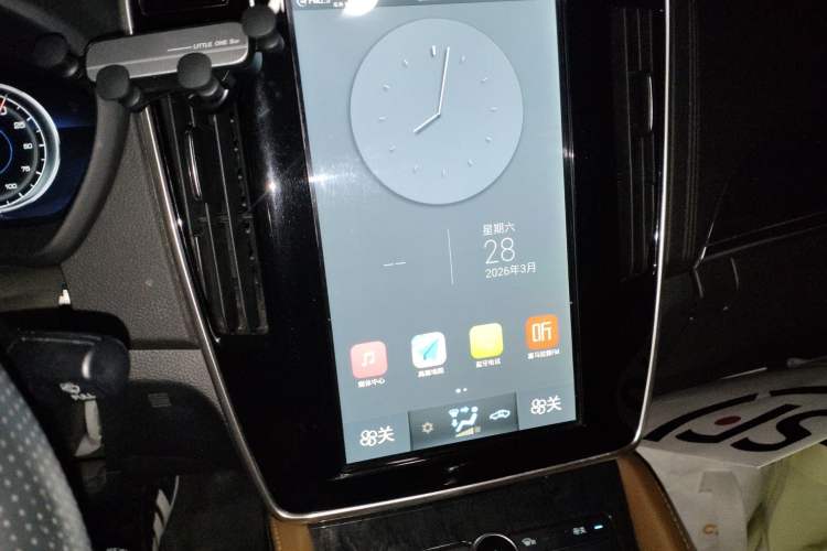 Used BYD Qin New Energy 2017 Qin EV300 Flagship Model Audio And AC Panel