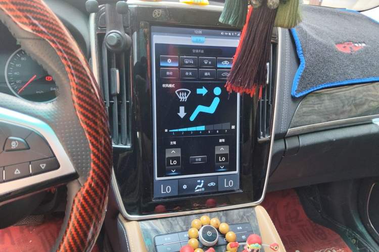 Used BYD Qin New Energy 2017 1.5T Luxury Model Audio And AC Panel