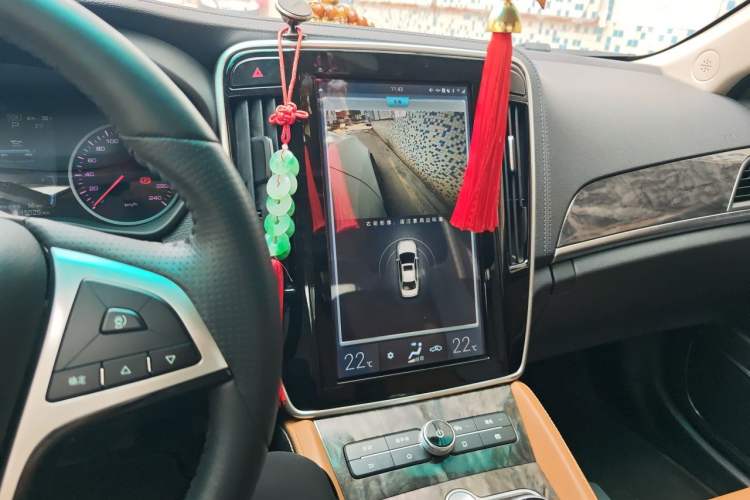 Used BYD Qin New Energy 2017 1.5T Luxury Model Audio And AC Panel