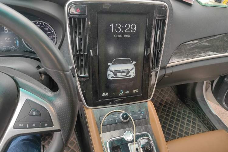 Used BYD Qin New Energy 2017 1.5T Luxury Model Audio And AC Panel