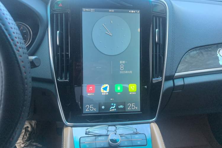 Used BYD Qin New Energy 2017 Qin 1.5T 100 Audio And AC Panel